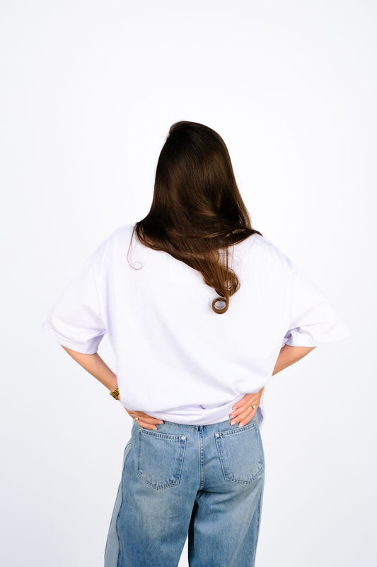 Футболка базовая хлопок — Белый