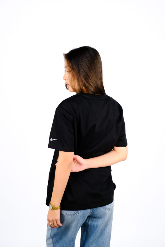 Футболка Nike swoosh оверсайз — Чёрный