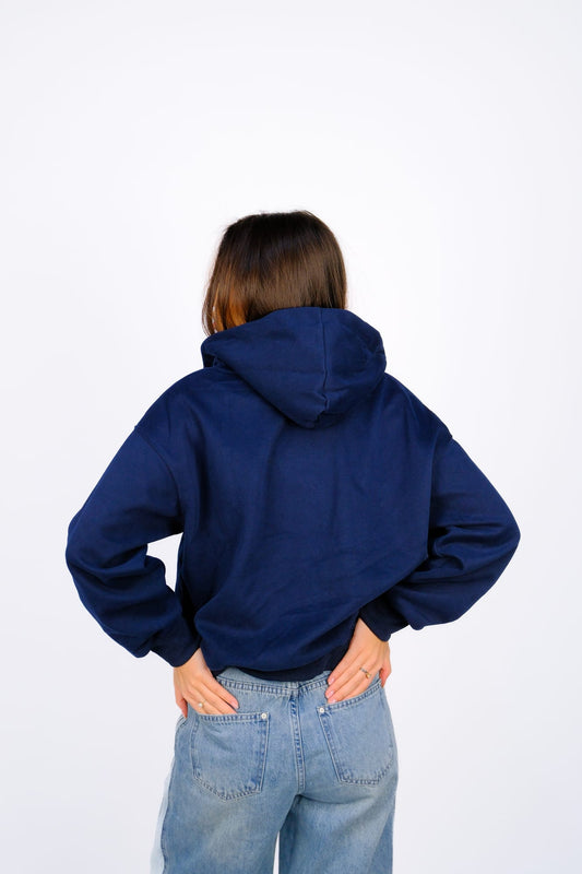 Худи на молнии — Синий