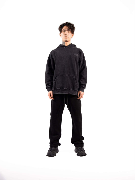 Hoodie GO Retro Dark Grey - GAMEOVERSHOP