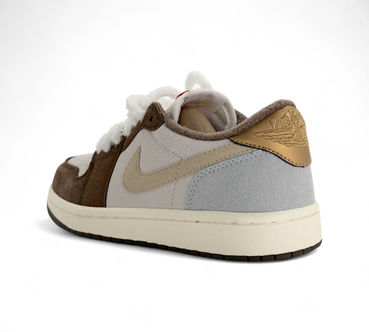 Nike Jordan 1 Low Beige Brown — купить кроссовки Jordan в Алматы фото 7 | GAMEOVERSHOP