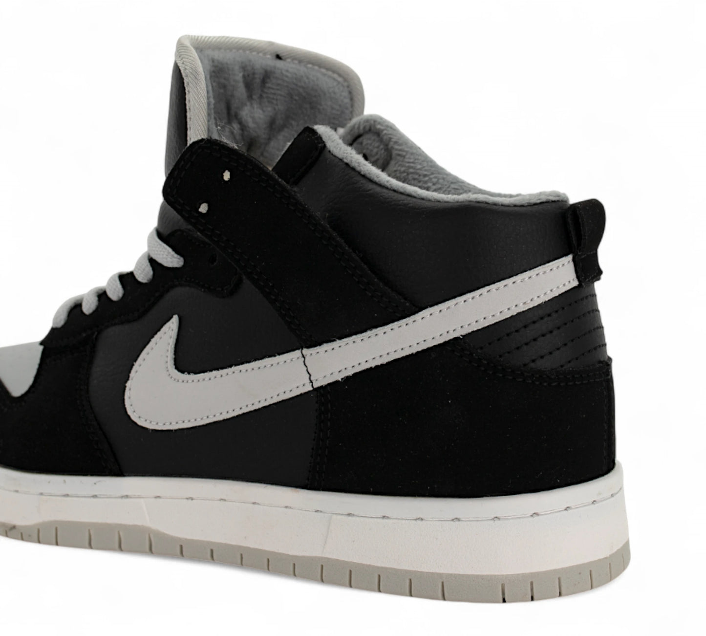 Nike Dunk High Retro FUR – Panda Grey Edition Z