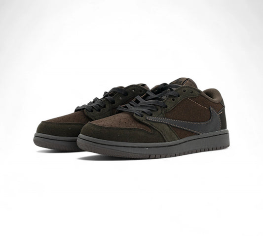 Nike Travis Scott Air Jordan 1 Low OG Velvet Brown — купить кроссовки Jordan в Алматы фото 2 | GAMEOVERSHOP
