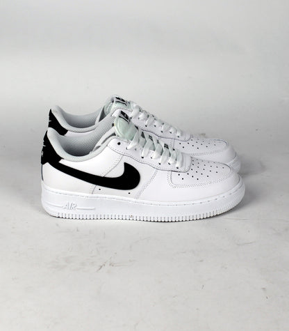 Кроссовки Air Force 1 Low White Black Swoosh  - Luxe