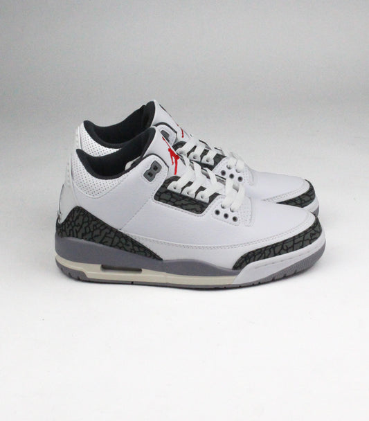 Кроссовки Air Jordan 3 Cement Grey - Luxe