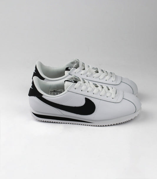 Кроссовки Cortez White Black - Premium