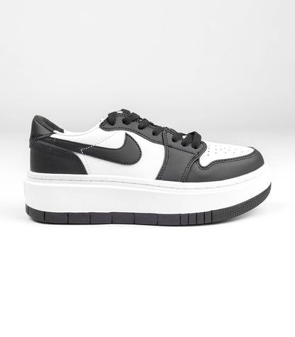 Кроссовки Air Jordan 1 Low Elevate Black White- Premium