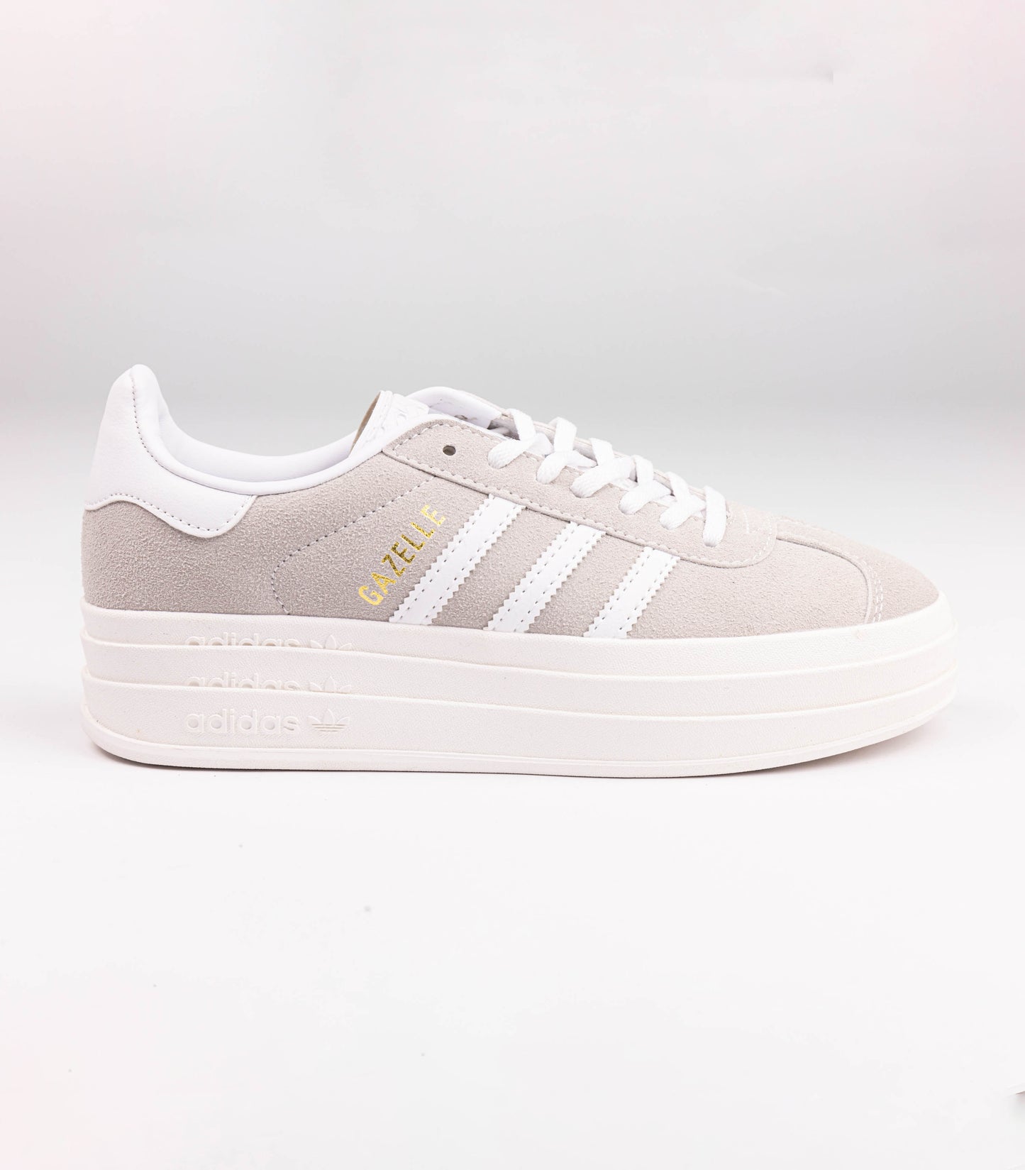 Кроссовки Gazelle Bold Grey White - Luxe