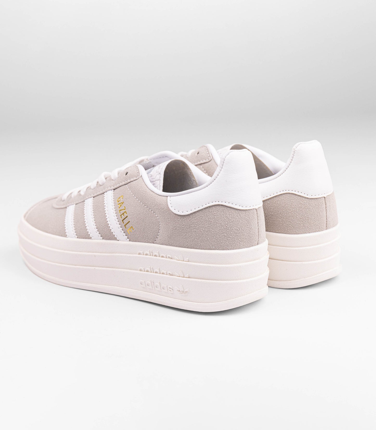 Кроссовки Gazelle Bold Grey White - Luxe