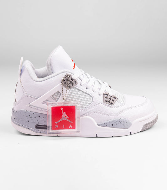 Кроссовки Air Jordan 4 White Oreo - Luxe