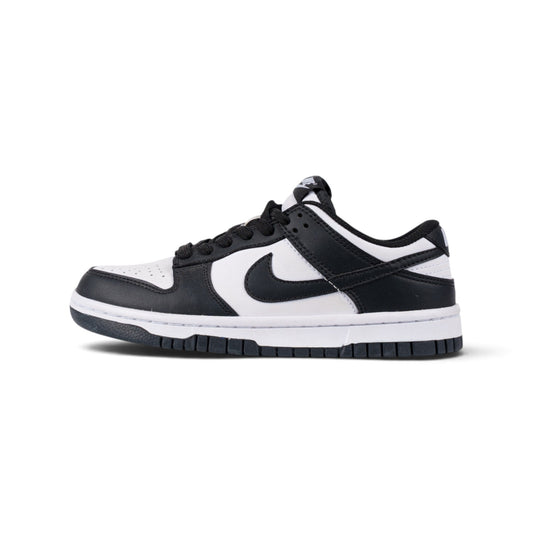 Nike SB Dunk Low чёрно-белые кроссовки — вид сбоку | GAMEOVERSHOP