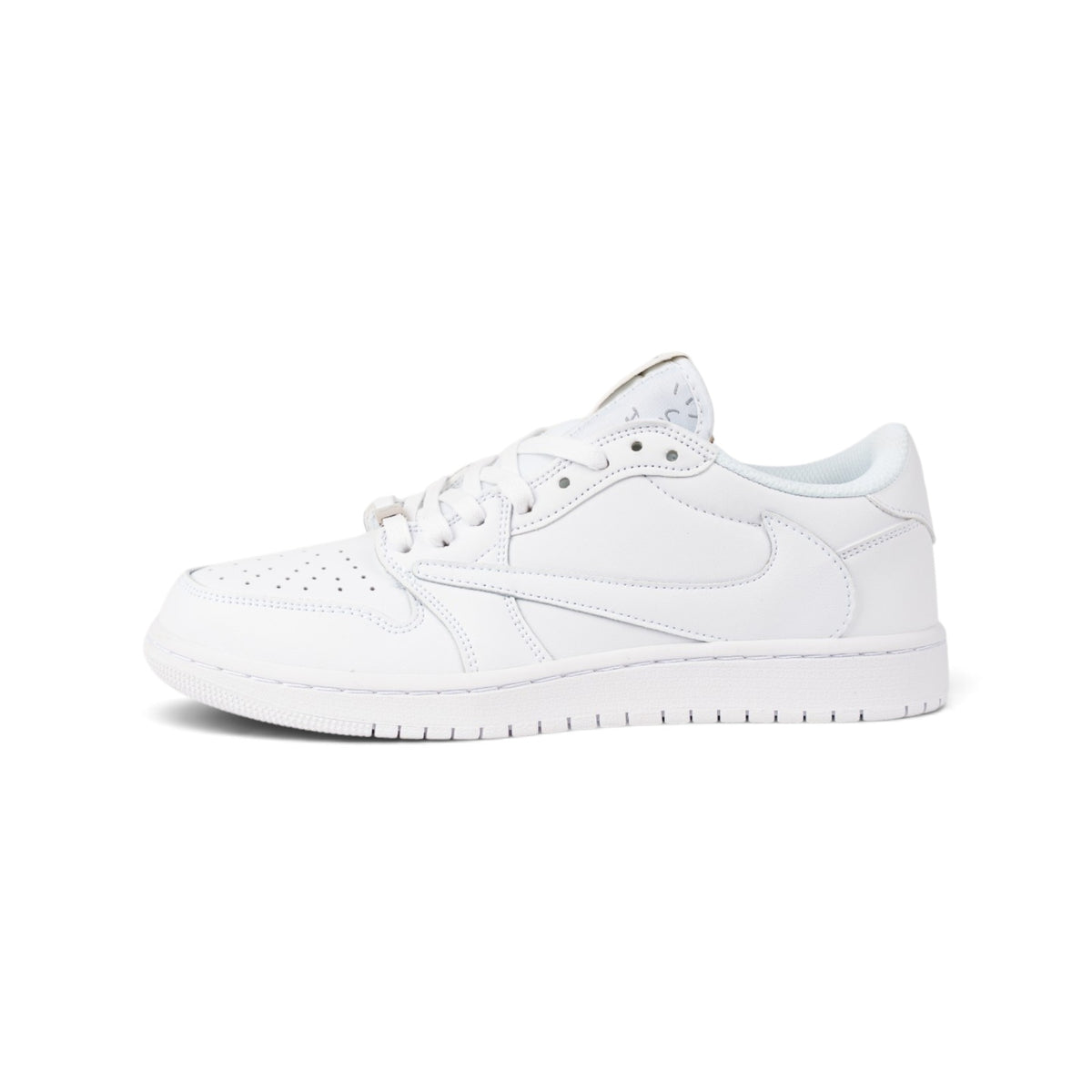 Nike Air Jordan 1 Low белые кроссовки — вид сбоку | GAMEOVERSHOP