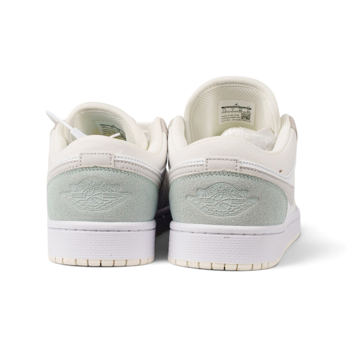 Nike Air Jordan серые кроссовки — вид сзади | GAMEOVERSHOP
