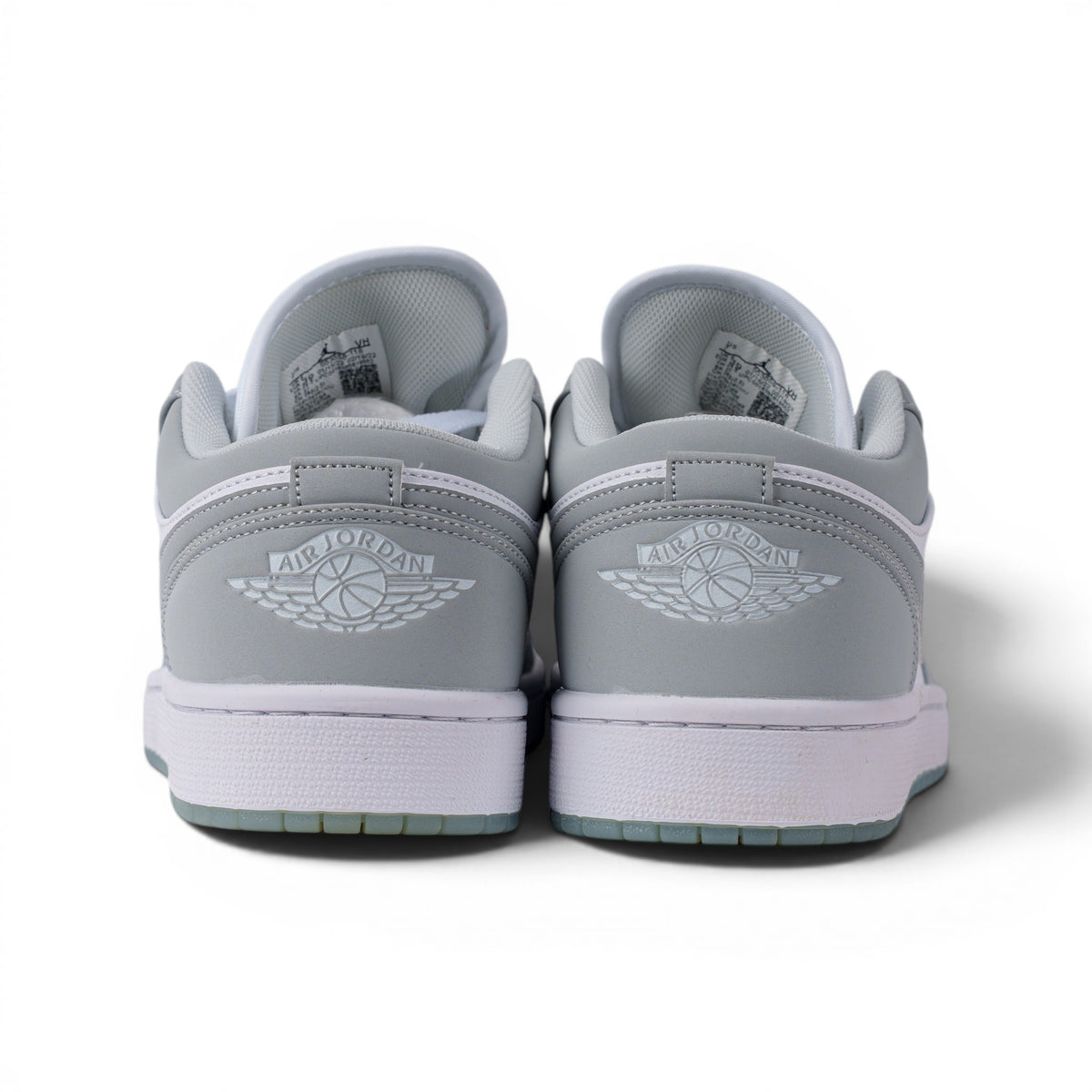 Nike Air Jordan серые кроссовки — вид сзади | GAMEOVERSHOP