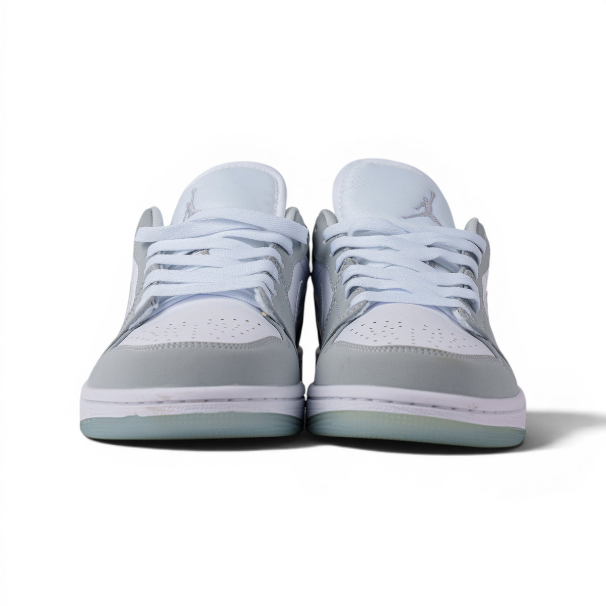 Nike Air Jordan серые кроссовки — вид спереди | GAMEOVERSHOP
