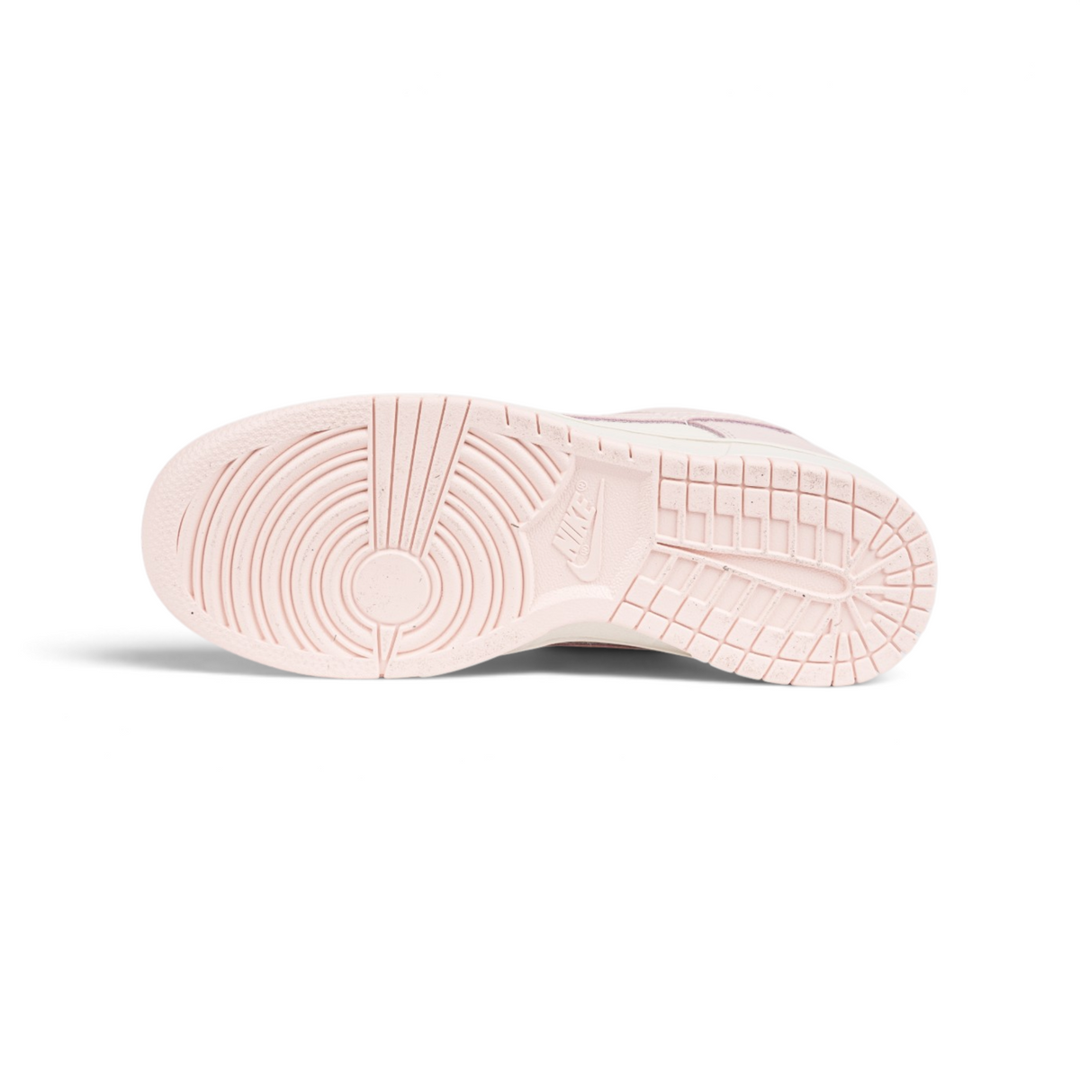 Nike Dunk Low Pink нежно-розовые кроссовки — подошва | GAMEOVERSHOP