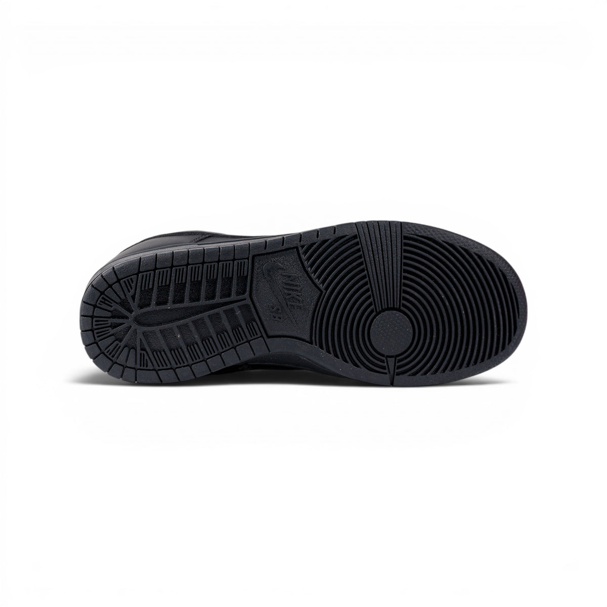 Nike SB Dunk Low чёрные кроссовки — подошва | GAMEOVERSHOP