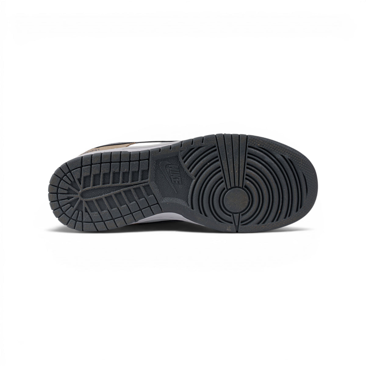 Nike Dunk Low бежево-серые кроссовки — подошва | GAMEOVERSHOP