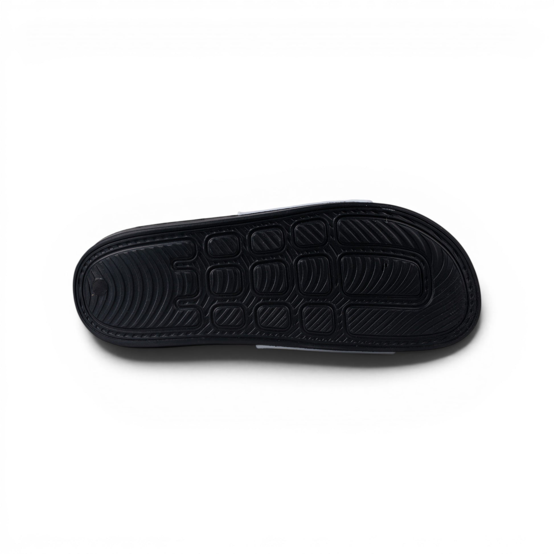 Adidas Adilette чёрные сланцы — подошва | GAMEOVERSHOP