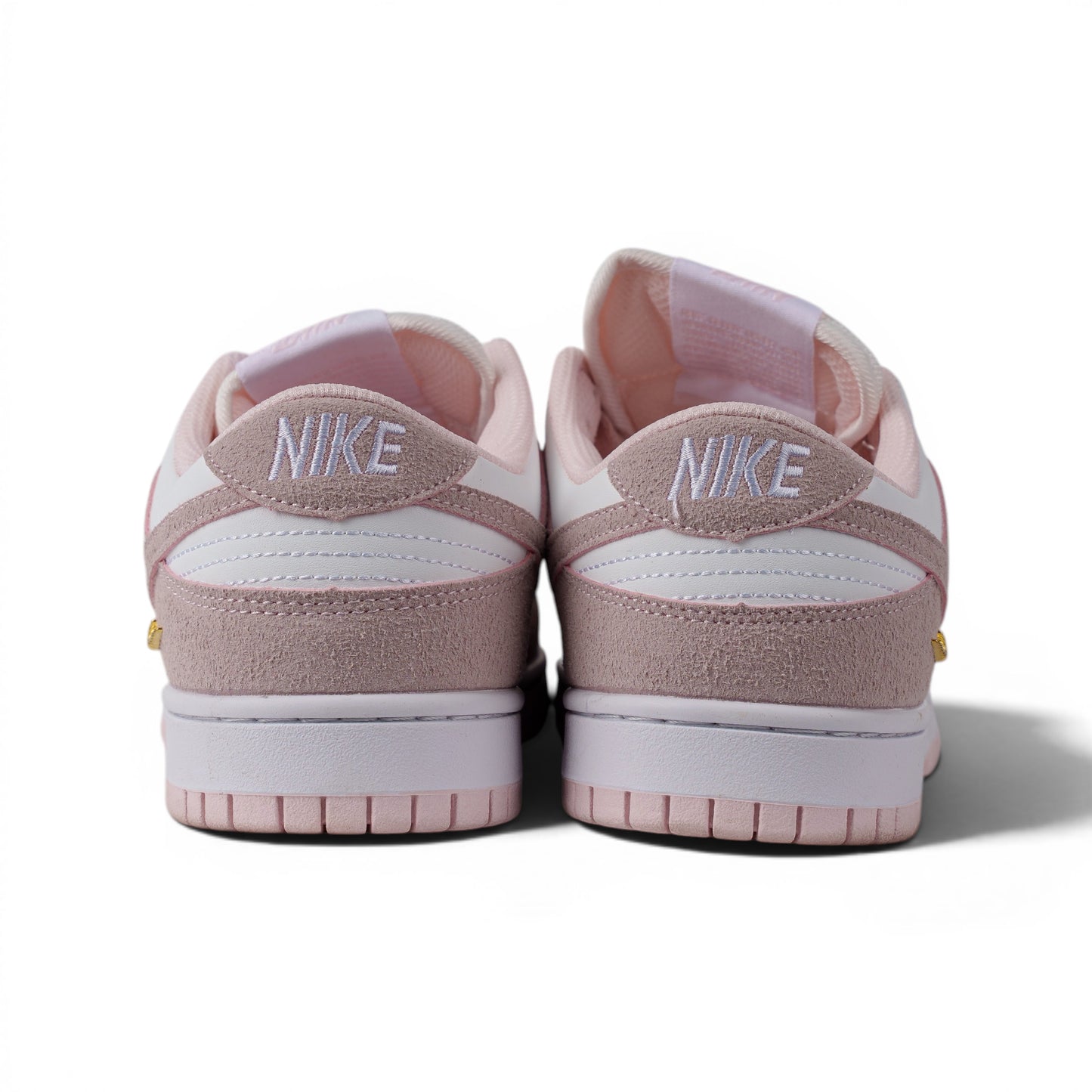 Nike Dunk, розовый, кроссовки — вид сзади | GAMEOVERSHOP