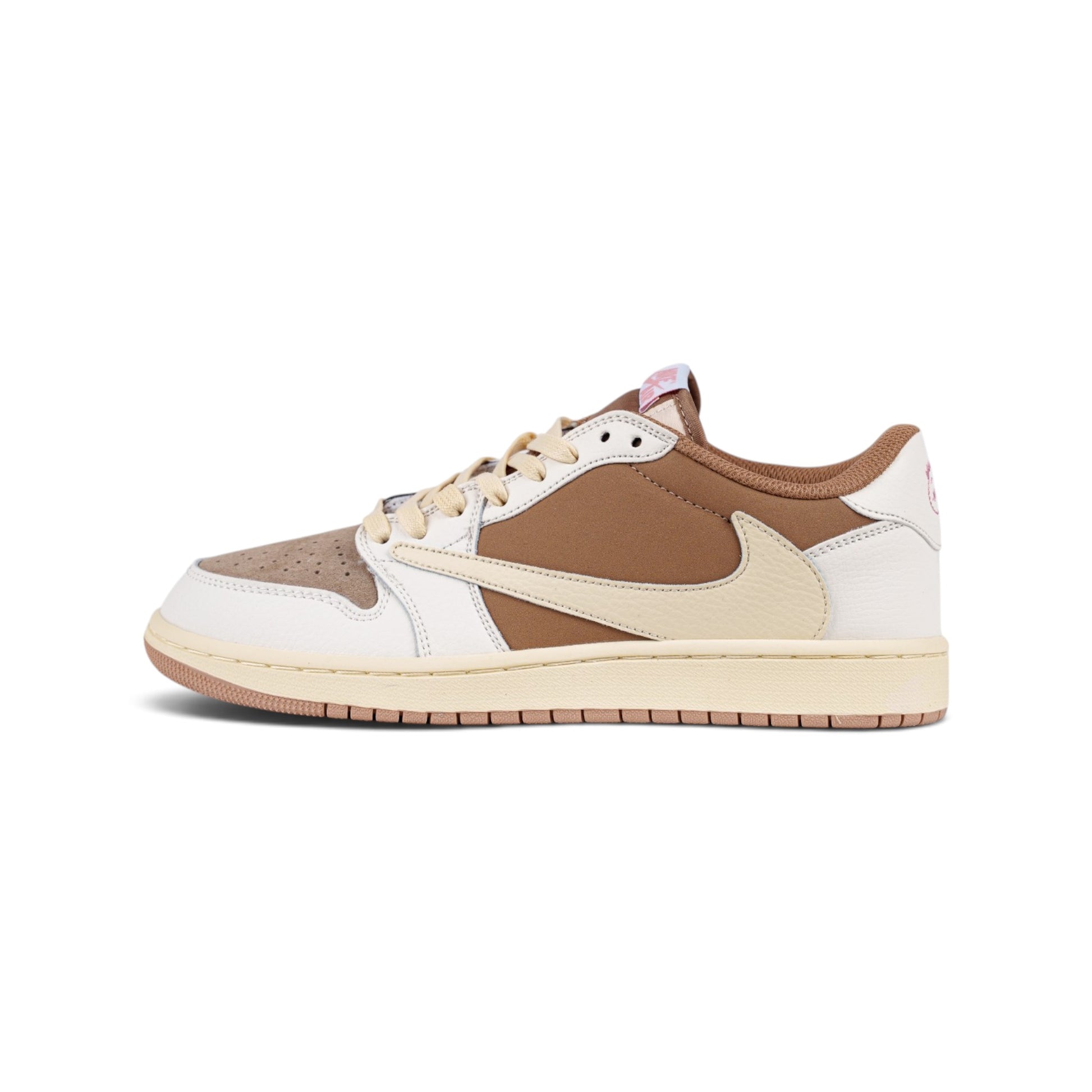 Nike Air Jordan 1 коричневые кроссовки — вид сбоку | GAMEOVERSHOP