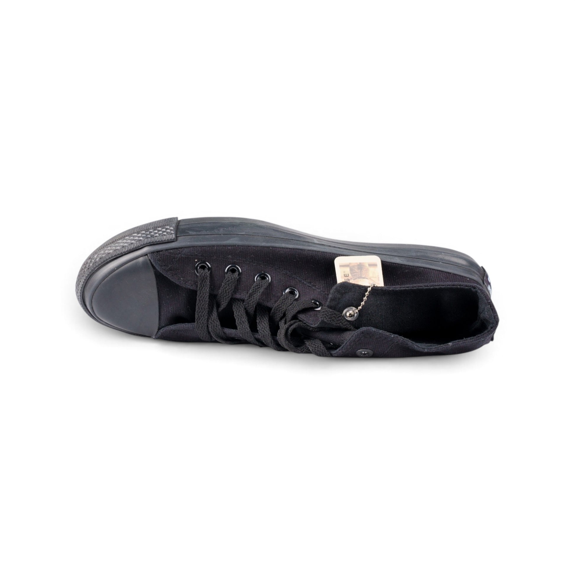 Converse Chuck Taylor All Star чёрные кеды — вид сверху | GAMEOVERSHOP