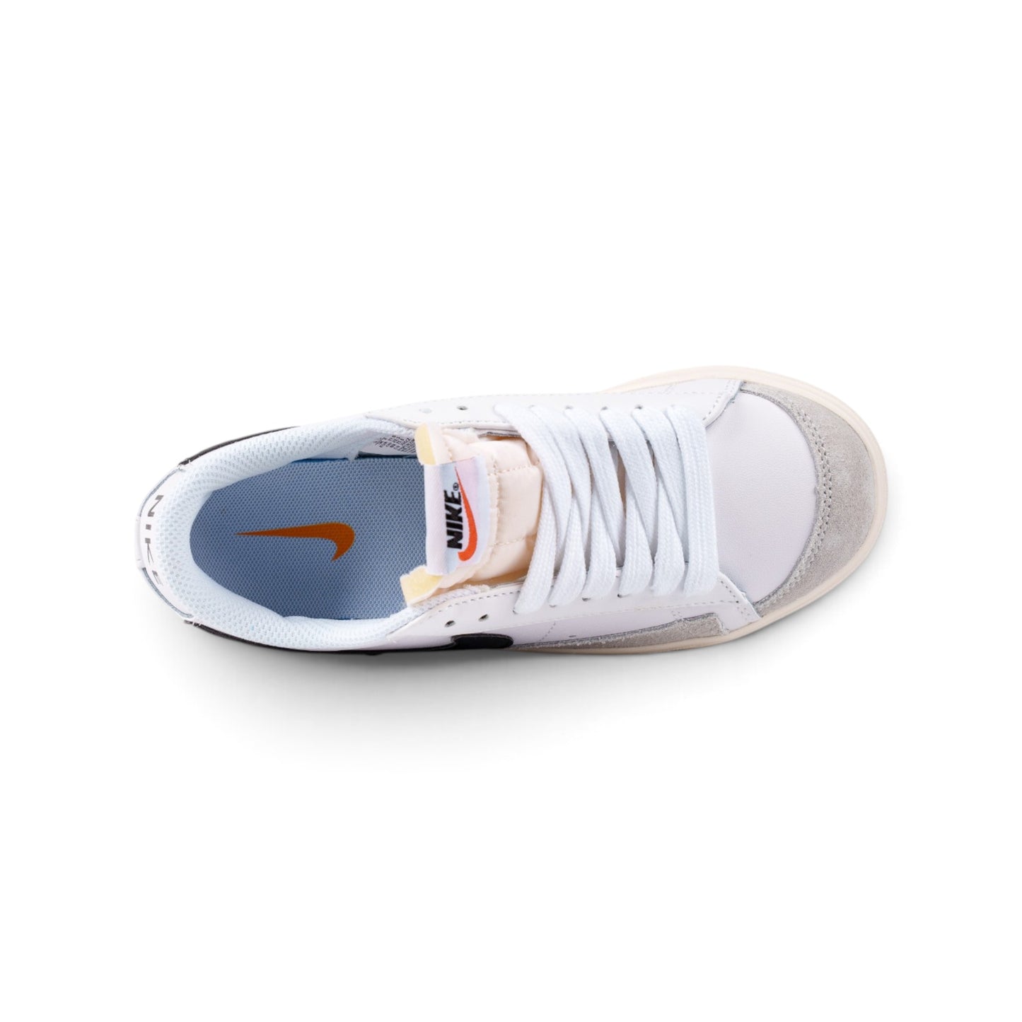 Nike Blazer Low Platform белые кеды — подошва | GAMEOVERSHOP