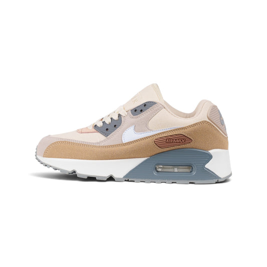 Nike Air Max 90 бежевые кроссовки — вид сбоку | GAMEOVERSHOP
