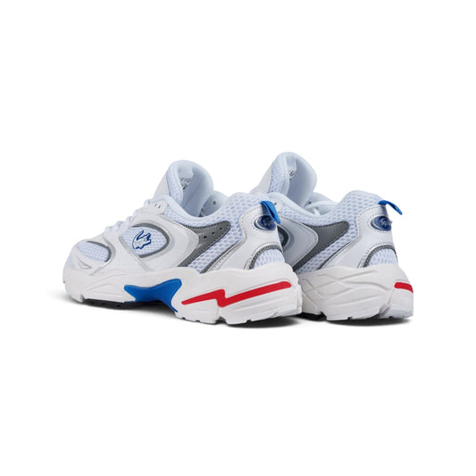 Lacoste L003 Neo белые кроссовки — пара, вид сзади | GAMEOVERSHOP