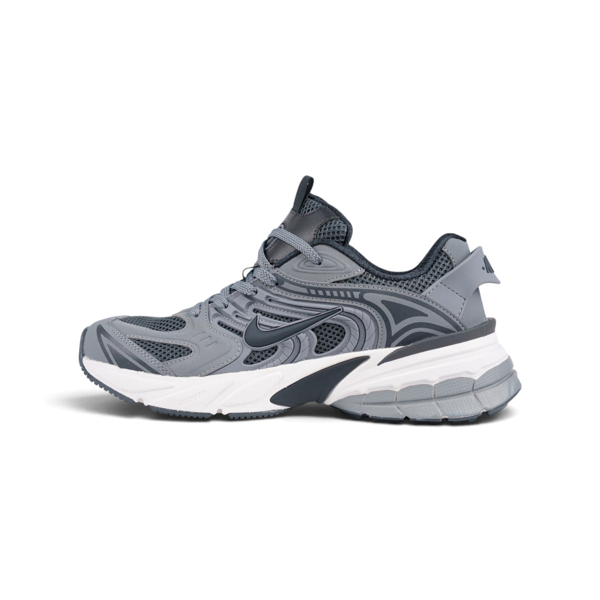 Nike Air Max серые кроссовки — вид сбоку | GAMEOVERSHOP