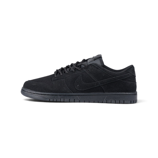 Nike SB Dunk Low чёрные кроссовки — вид сбоку | GAMEOVERSHOP
