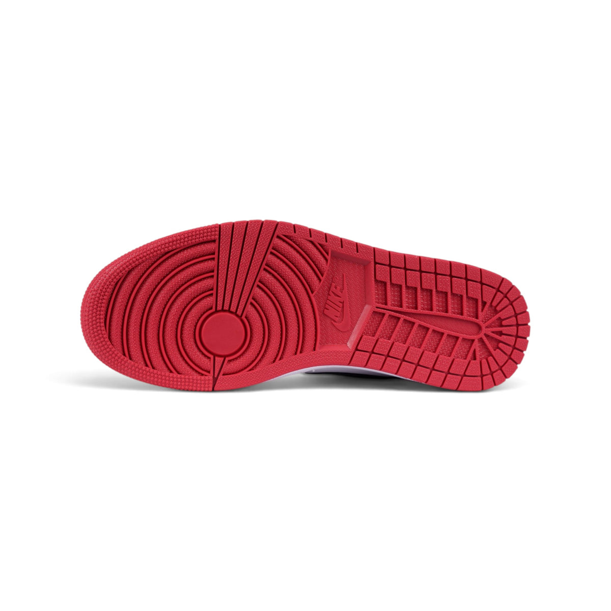 Nike Air Jordan 1 чёрно-белые кроссовки — подошва | GAMEOVERSHOP