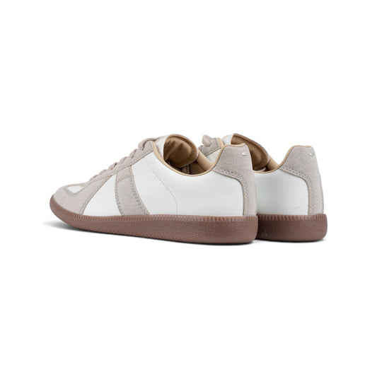Maison Margiela GAT бело-серые кроссовки — пара, вид сзади | GAMEOVERSHOP
