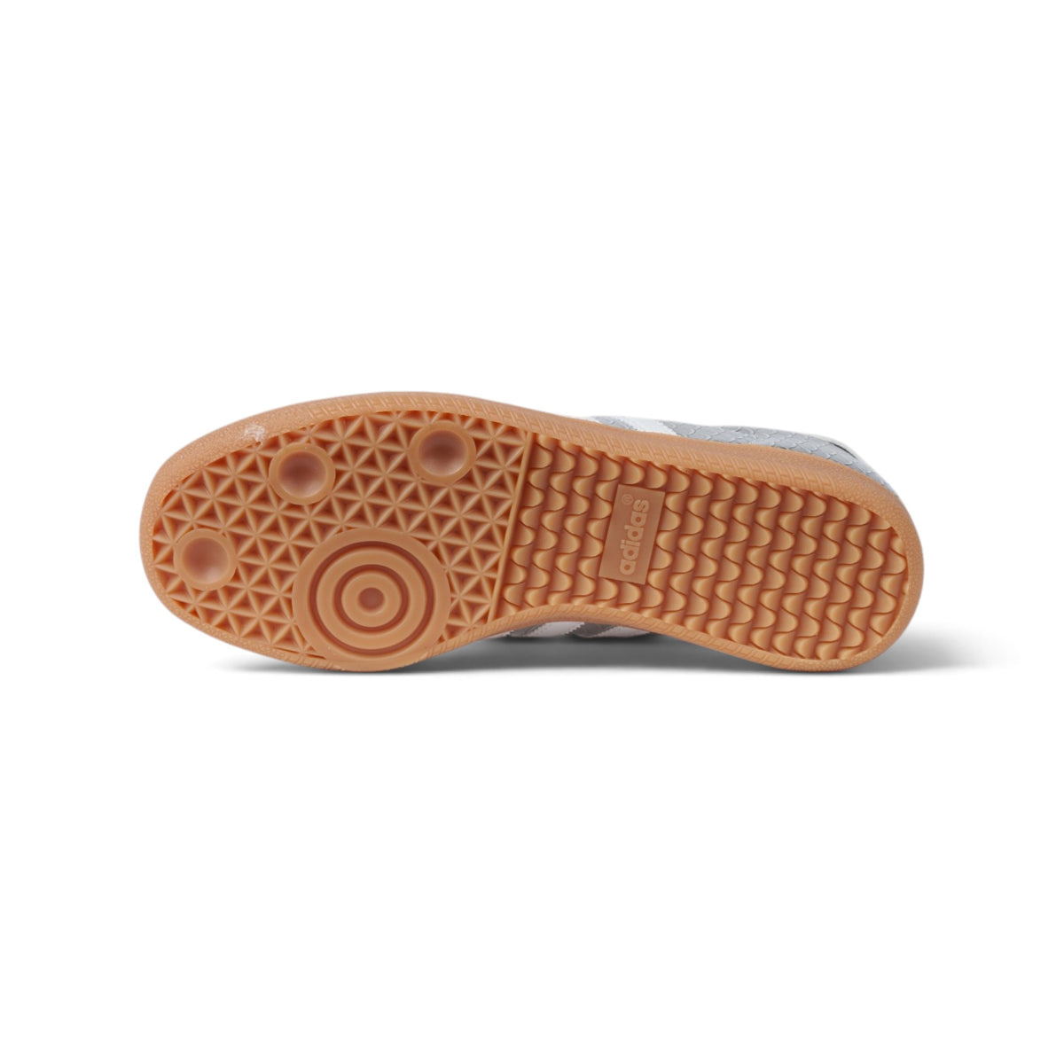 Adidas Samba серебристые кроссовки — подошва | GAMEOVERSHOP