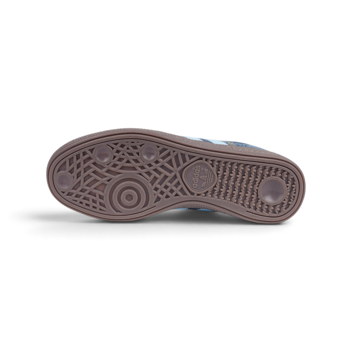 Adidas Handball Spezial тёмно-синие кроссовки — подошва | GAMEOVERSHOP
