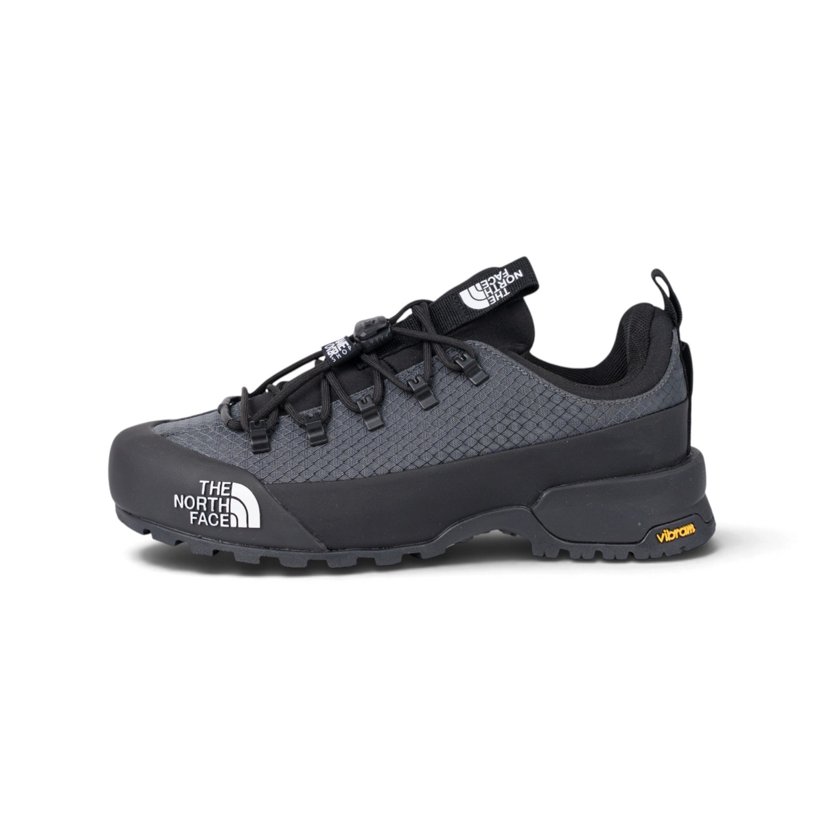 The North Face Glenclyffe Low серые кроссовки — вид сбоку | GAMEOVERSHOP