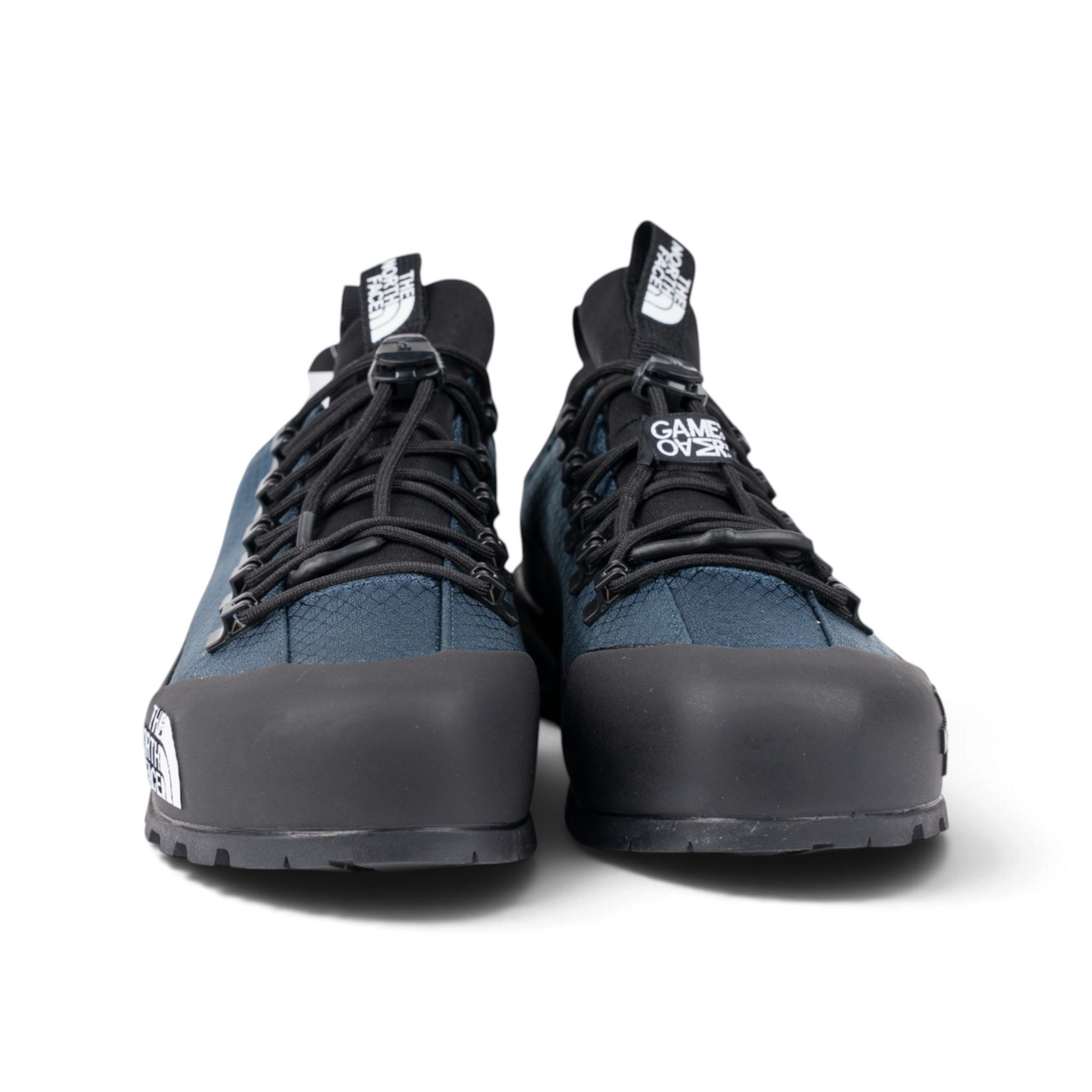 The North Face Glenclyffe Low тёмно-синие кроссовки — вид спереди | GAMEOVERSHOP
