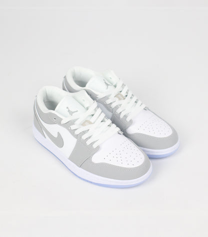 Кроссовки Air Jordan 1 Low White Wolf Grey - Premium+