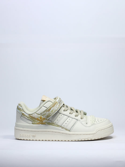 Кроссовки Forum Low 'Creamwhite Light Purple Dark Green' - Spec