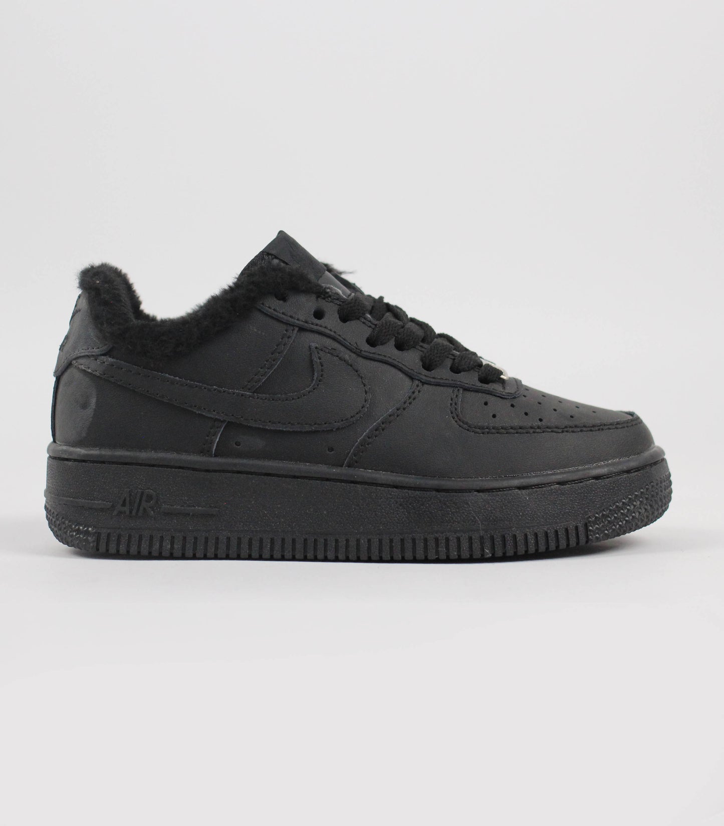 Кроссовки Air Force Low Winter Total Black - Spec