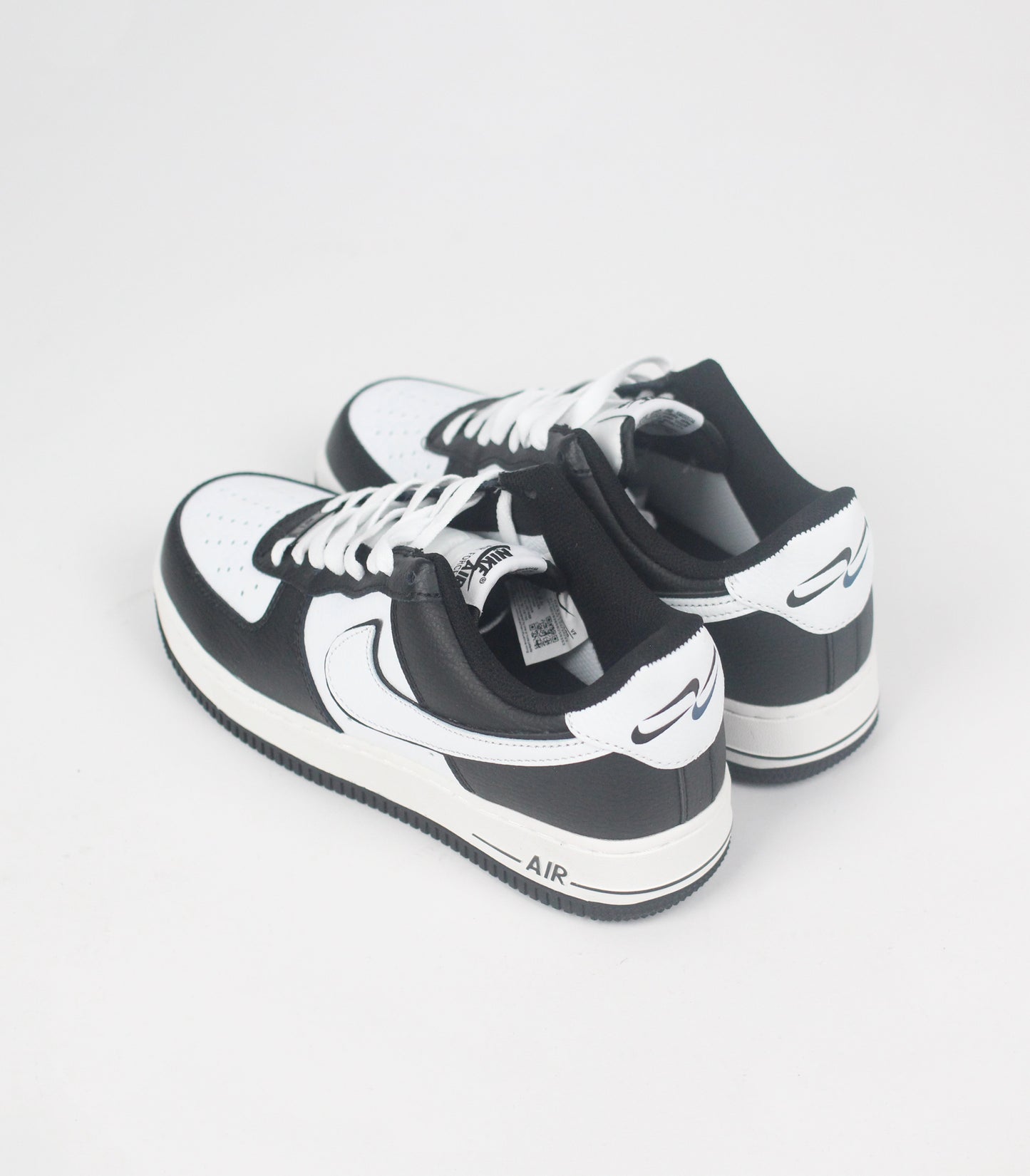 Кроссовки Air Force 1 07 Black White - Premium