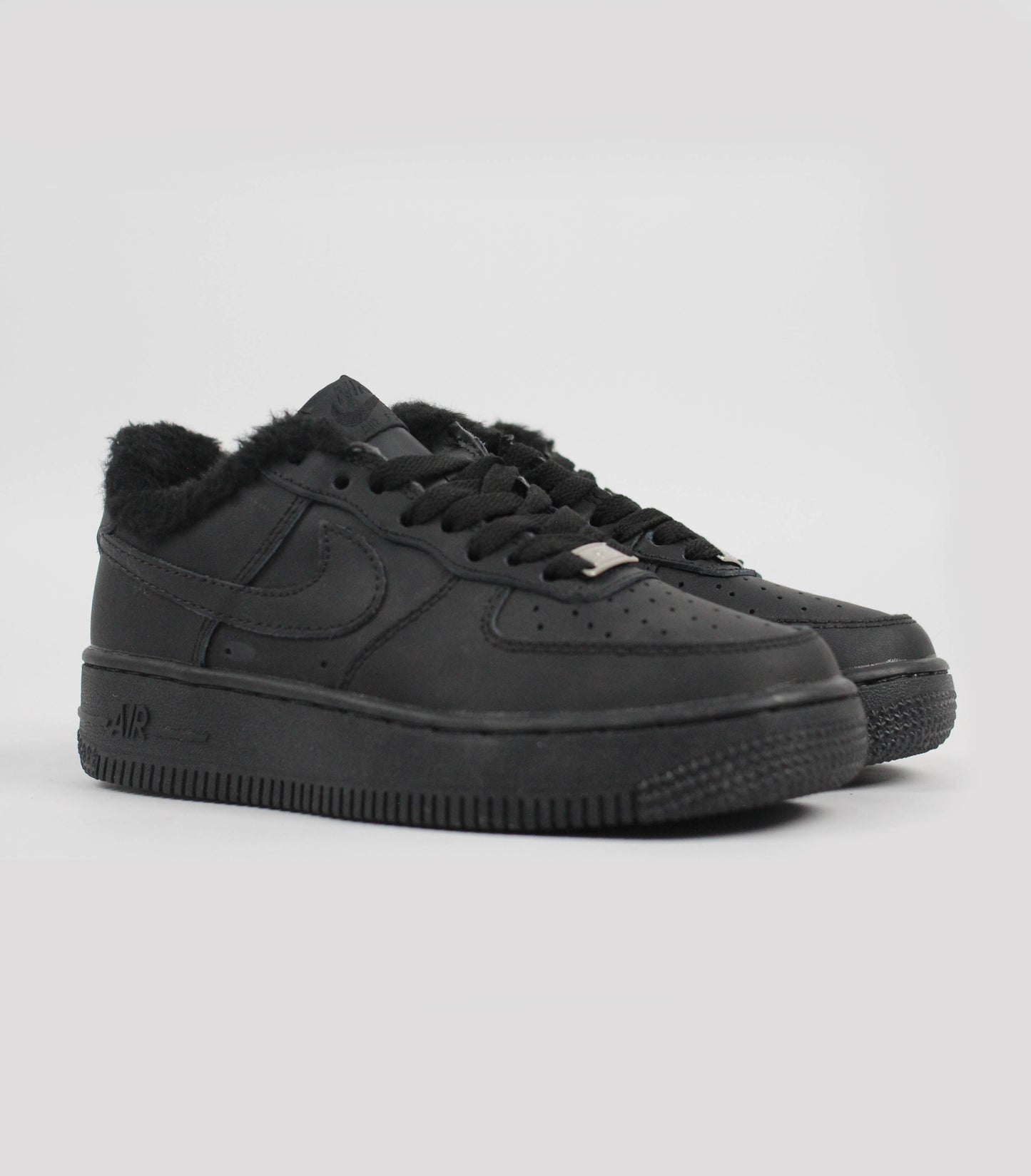 Кроссовки Air Force Low Winter Total Black - Spec