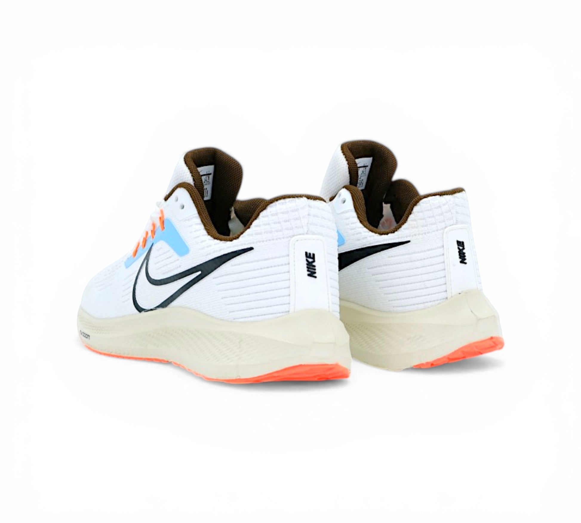 Беговые кроссовки Nike Pegasus 39 белые, вид сбоку