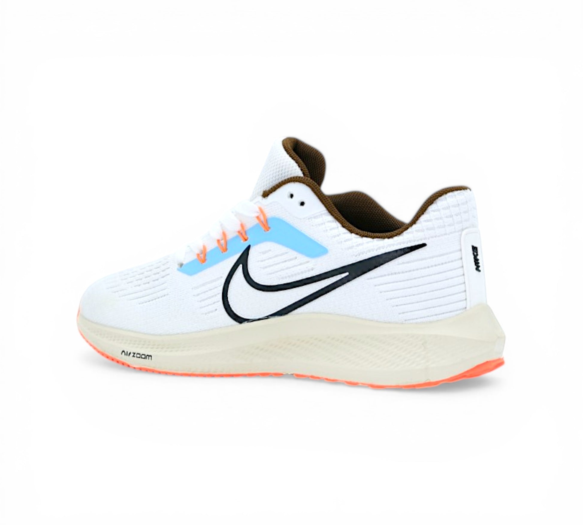 Беговые кроссовки Nike Pegasus 39 белые, вид сбоку