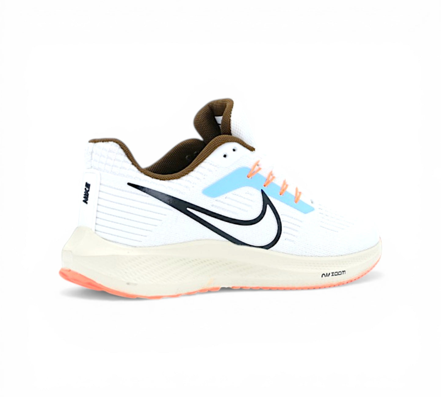 Беговые кроссовки Nike Pegasus 39 белые, вид сбоку