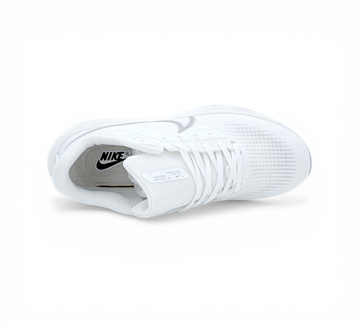 Белые кроссовки Nike Air Zoom Pegasus, вид сбоку
