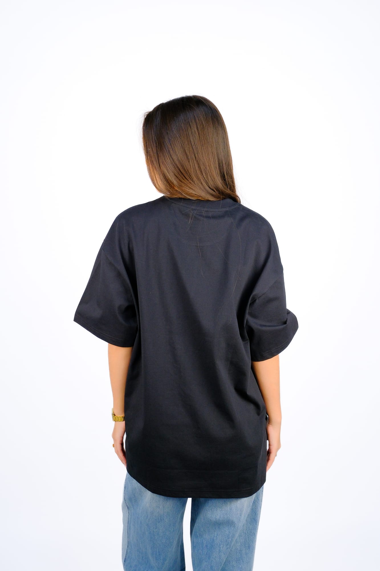 Футболка базовая хлопок — Чёрный