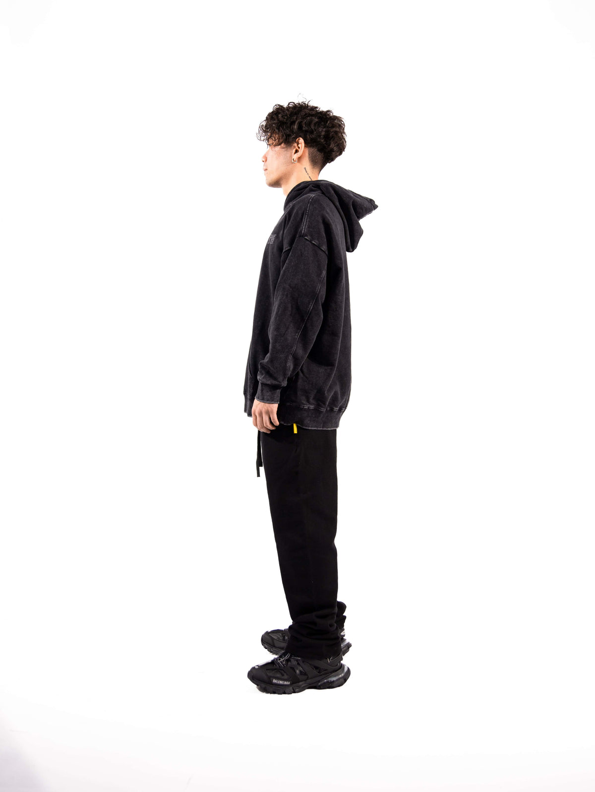 Hoodie GO Retro Dark Grey - GAMEOVERSHOP