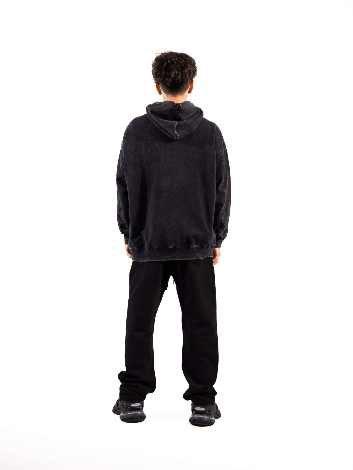 Hoodie GO Retro Dark Grey - GAMEOVERSHOP