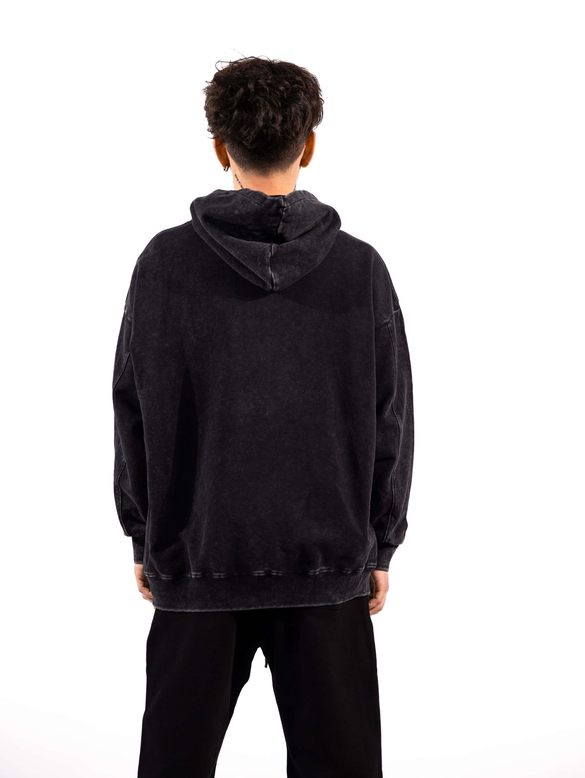 Hoodie GO Retro Dark Grey - GAMEOVERSHOP
